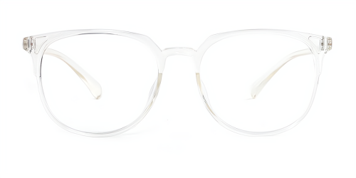 Clear Oval Classic Full-rim Tr90 Medium Glasses for unisex from Wherelight