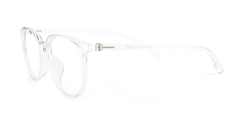 Clear Oval Classic Full-rim Tr90 Medium Glasses for unisex from Wherelight