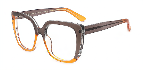 Wherelight Square Plastic Eyeglasses Multicolor Eyewear