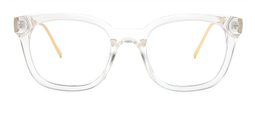 Wherelight Tortoise Rectangle Eyeglasses Plastic/Metal Full Rim Glasses Unique Gorgeous Frames
