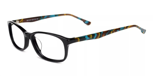 Rectangle &Black Eyeglasses