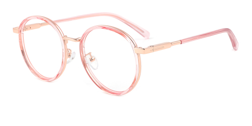 Green Round Oval Gorgeous Classic Retro Full-rim Mix & Match Medium Glasses for female from Wherelight