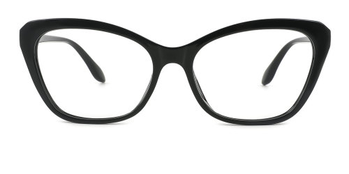 Pink Irregular Gorgeous Retro Unique Full-rim Plastic Large Glasses for female from Wherelight