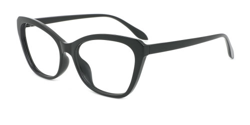 Pink Irregular Gorgeous Retro Unique Full-rim Plastic Large Glasses for female from Wherelight
