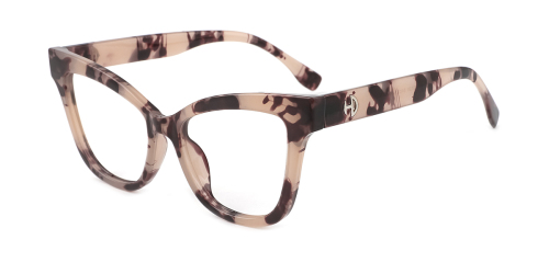 Floral Cat Eye Classic Acetate Eyeglasses
