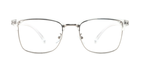 Purple Oval Classic Full-rim Mix & Match Large Glasses for unisex from Wherelight