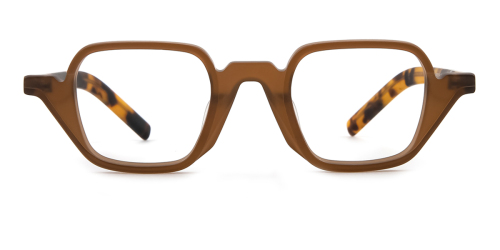 Black Geometric Retro Full-rim Acetate Large Glasses for female from Wherelight