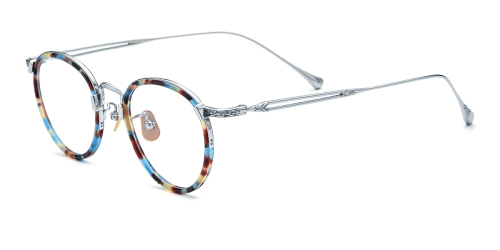 Blue Ultra-light Pure Titanium Glasses