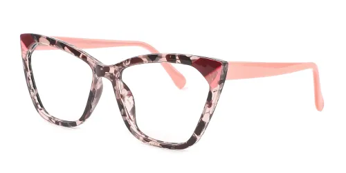 Tortoise Cat Eye TR90 Eyeglasses