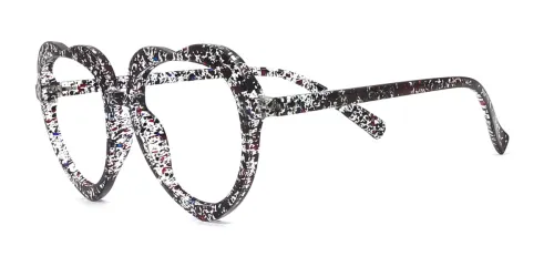 Floral Geometric TR90 Eyeglasses