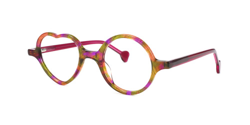 Floral Geometric Board Eyeglasses