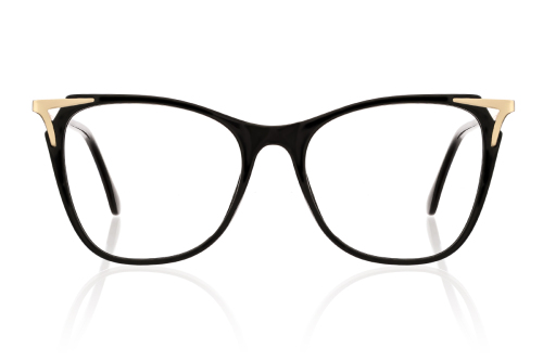 Check out this gorgeous purple full-rim eyeglass frame!