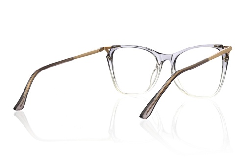 Check out this gorgeous purple full-rim eyeglass frame!