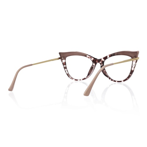 Looking for a bold and stylish everyday pair? These purple full-rim cat-eye glasses are made for you!