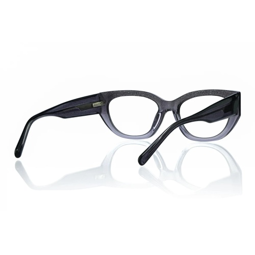 Check out this stunning blue acetate eyeglass frame!