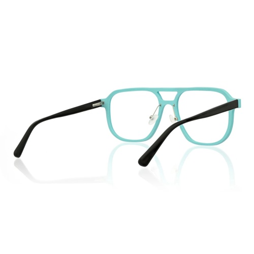 How awesome are these green eyeglasses!