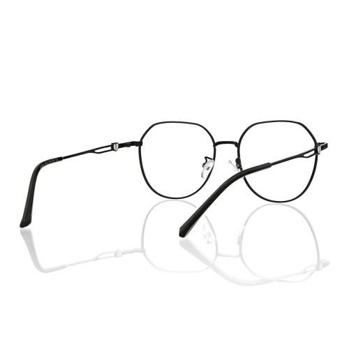 Wow, this black hexagonal full-rim metal
