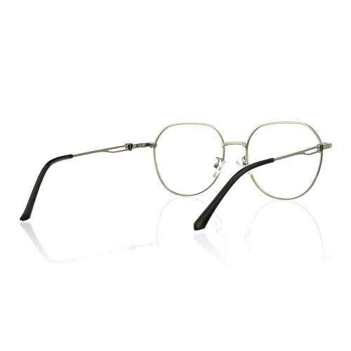 Wow, this black hexagonal full-rim metal