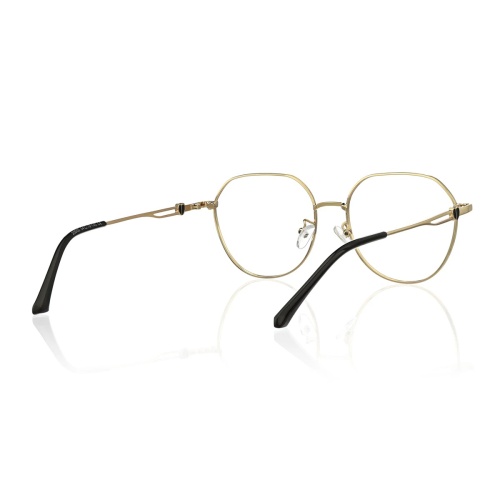 Wow, this black hexagonal full-rim metal