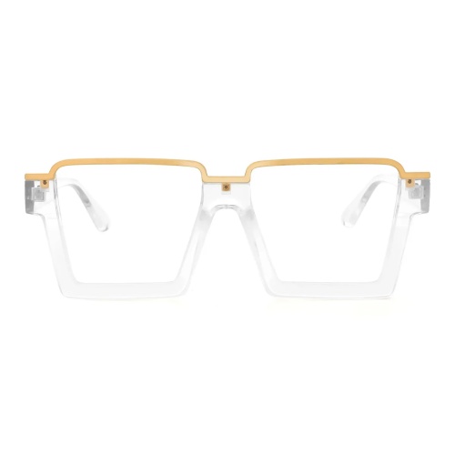 Turn heads with these bold red eyeglasses that effortlessly combine style and confidence!