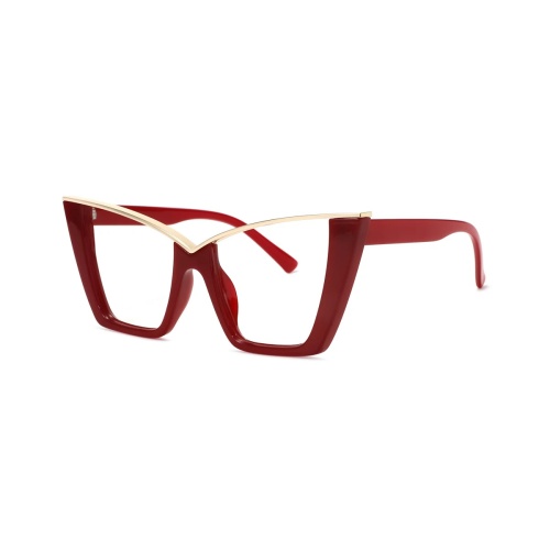 Step up your eyewear game with these chic translucent frames in a soft pink hue that radiates elegance and warmth.