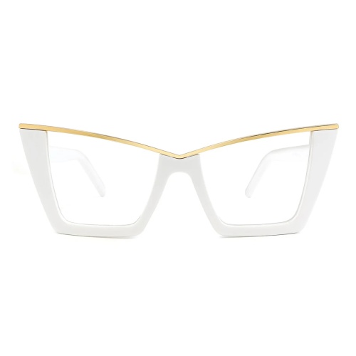 Step up your eyewear game with these chic translucent frames in a soft pink hue that radiates elegance and warmth.