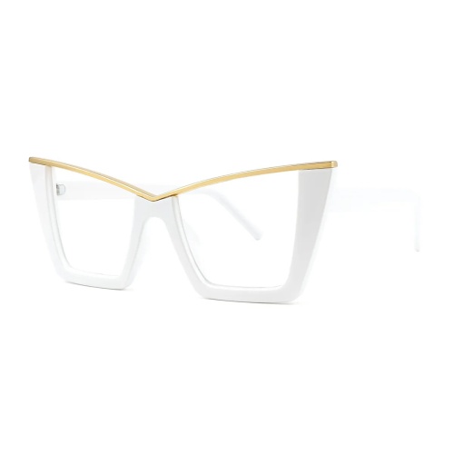 Step up your eyewear game with these chic translucent frames in a soft pink hue that radiates elegance and warmth.
