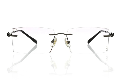 Hey, you’re going to love these classy rimless glasses!