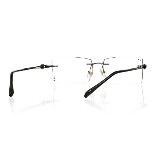 Hey, you’re going to love these classy rimless glasses!
