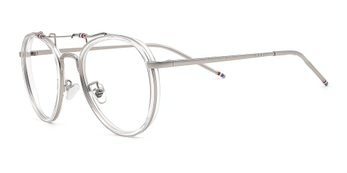 Black Aviator Unique Full-rim Mix & Match Medium Glasses for female from Wherelight