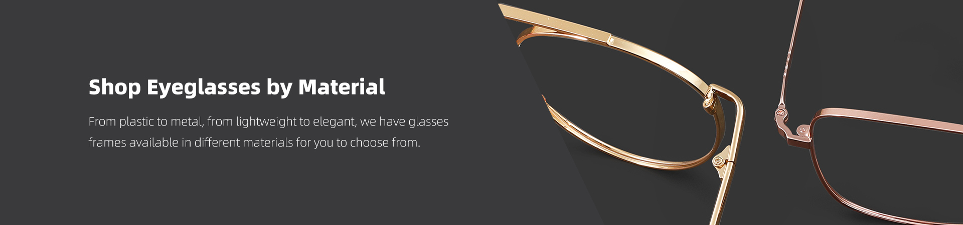 Women Eyeglass lenses material